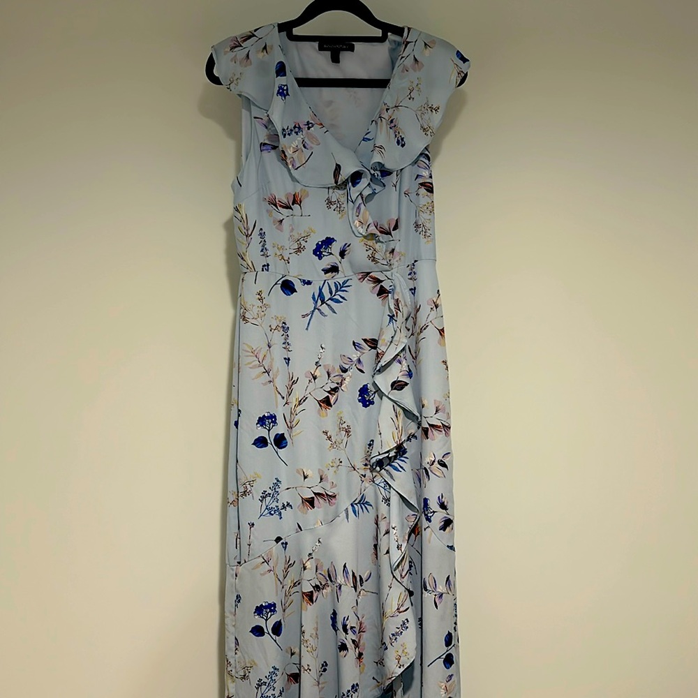 Banana Republic Size 2 Floral High Low Dress